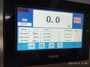 CQ-XP1010 Online Checkweigher Machine